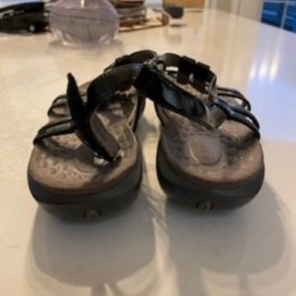 Privo by Clarks Black Size 8 Sandals - Picture 3 of 6